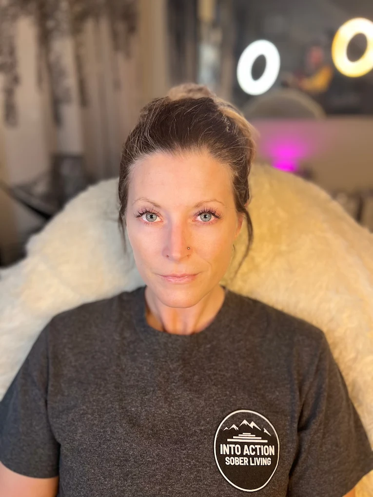 Professionally styled lash extensions