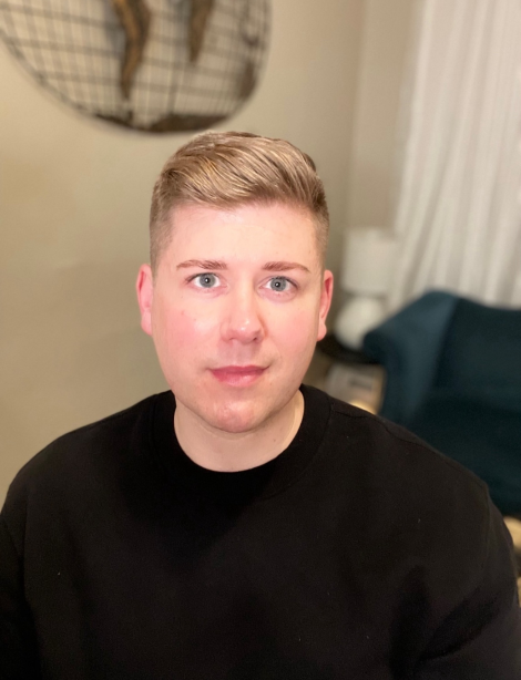 Travis Tulo, licensed esthetician